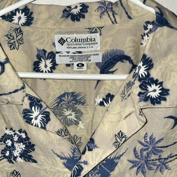 Columbia men’s tropical shirt size extra large - Picture 5 of 5
